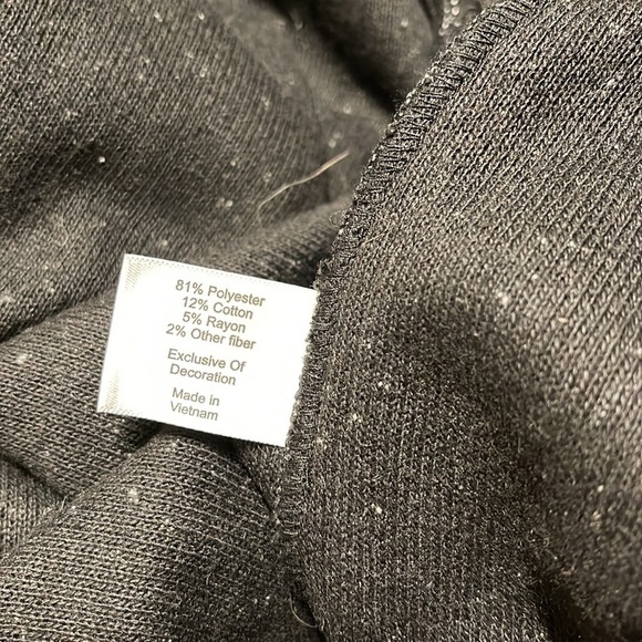 Lane Bryant Woman Black White Open Front Jacket Size 18/20 - Picture 10 of 10